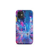 vibrant cityscape with neon lightsSnap case for iPhone